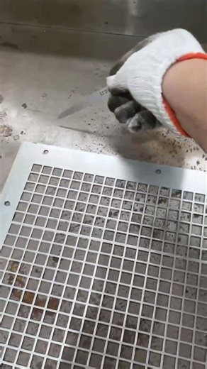 1.6mm thick iron plate leveling #machine #fastener #factory