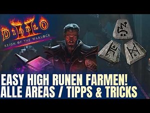 EASY High Rune Farming in Diablo 2! The BEST Areas, Tips & Tricks!