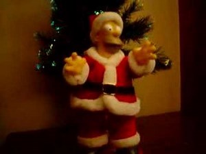 Merry Christmas from Homer "Santa" Simpson