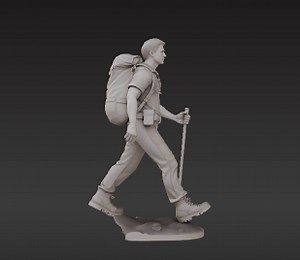 1:64 Scale Construction Driver | Realistic Miniature for Vehicle Interiors