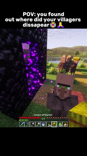 Why do you go there? #minecraft #minecraftshorts #minecraftrealistic #bestminecraftclips