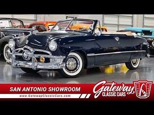 1950 Ford Custom Deluxe Convertible - Gateway Classic Cars - San Antonio / Austin #1179