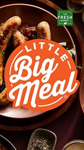 Mix and match proteins, veggies, & more from this week's Little Big Meals: Schnitzel or NEW Bangers & Mash Meal! 🟢Little Big Meal is available for Curbside Pickup - SHOP NOW: https://bit.ly/3TXM10m | The Fresh Market