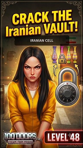 Level 48 100 Doors: Iranian Cell Escape! 🔓