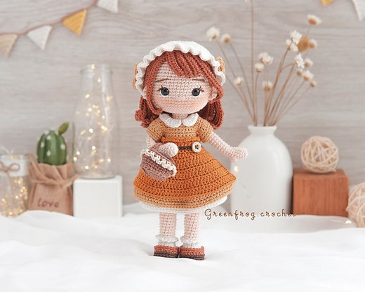 Amigurumi Pattern Doll Crochet for Zoey Doll PDF Pattern - Etsy