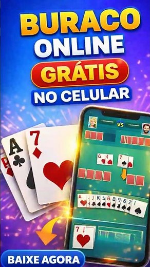 Buraco Online grátis no celular 🎴