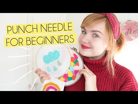 PUNCH NEEDLE FOR BEGINNERS | How to get started, tips & UK Based