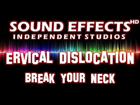 SFX - SOUND EFFECT: CERVICAL DISLOCATION - BREAK YOUR NECK - GENICKBRUCH