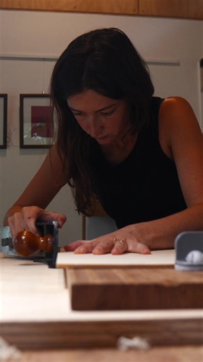 Guitar top jointing. No more, no less. #slowcraft #Luthier #Woodwork #guitarmaker