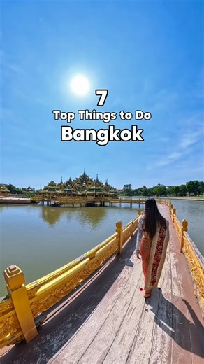 Save this 7 Top Things to Do in Bangkok 🇹🇭 ⠀ -Explore Talat Noi ⠀ -Day trip to The Ancient City ⠀ -Explore Bang Kachao ⠀ -Visit Wat Arun in Traditional Thai Dress 👗 ⠀ -explore the Best Rooftop Bars 🍸 ⠀ -Experience Chinatown’s Nightlife 🌃 ⠀ -Stroll Through Ban Tad Thod Road🌟 ⠀ Bangkok is full of unforgettable experiences. Whether you’re seeking culture, adventure, or food, make sure these 7 must-do activities are on your list! ✨ ⠀ #bangkok #thailand #thingstodo #mustvisit #topplaces | Thail