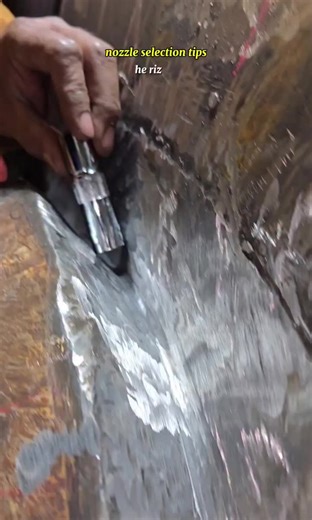 nozzle selection #professionalwelding #skillweldinglife #weldingtechnique #stainlesssteel #videoviral