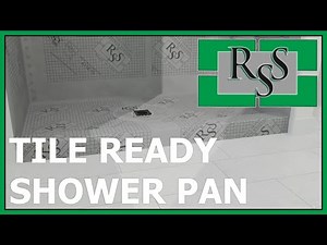 RSS Tile Ready Shower Pan Installation Guide
