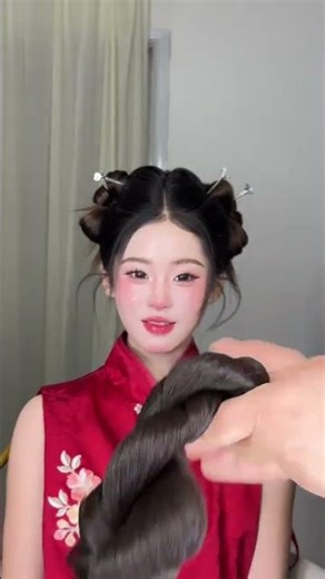 Easy & Trendy New Chinese Hairstyle Tutorial for 2023