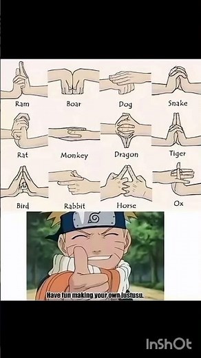 All Naruto hand signs Explain.......