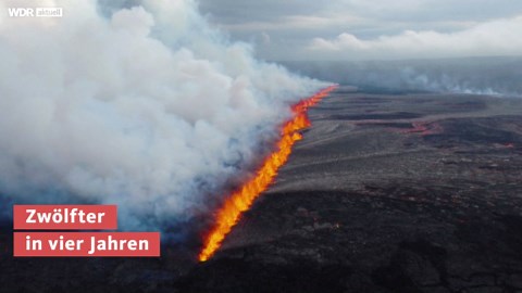Erneuter Vulkanausbruch auf Island - "Blaue Lagune" evakuiert