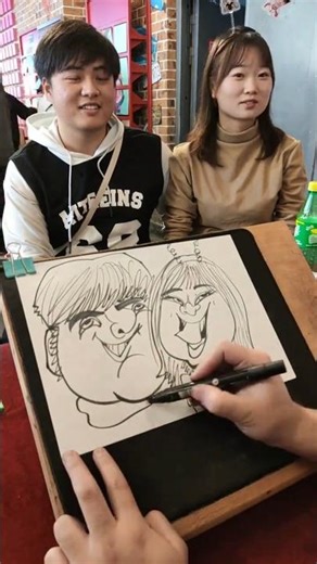 MAN'S FACE TOO BIG DRAWING #drawingfunny #FaceToCartoon #CartoonFace #CartoonTransformation