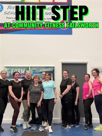 Join Our Energizing HIIT Step Classes at Community Fitness