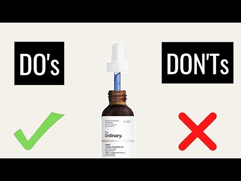 How To Use the Ordinary Buffet + Copper Peptides Serum
