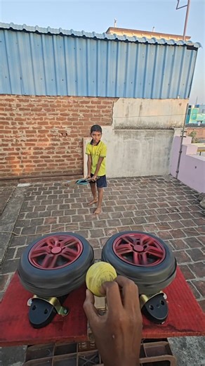 Vijay S on Instagram: "DIY Cricket Bowling Machine "