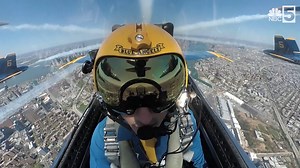 💙🛫 Watch as the Blue Angels fly over New York City to honor health care workers battling COVID-19. | My NBC5