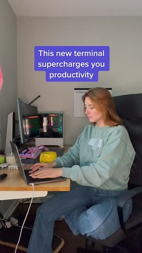 And this terminal is so beginner friendly @warp.dev #programming #webdeveloper #compsci