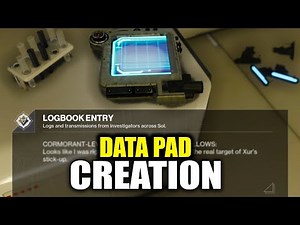 Creation "DATA PADS LOCATIONS" Week 3 - Edge of Fate