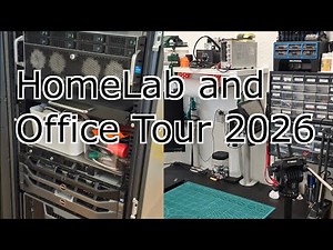 HomeLab Rack and Office Tour 2026 - 015