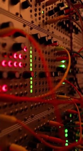 Neon Circuit Board & Electric Pulse Grid - Retro VJ Loop