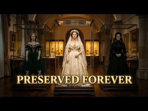 A Quiet Night Among the Most Valuable Victorian Dresses 🌙 | A Gentle Museum Story for Sleep”