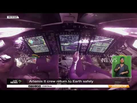 Artemis II crew returns to Earth safely