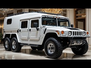 This 2026 Hummer H1 6x6 Camper Is a Military-Grade Overlanding Rig!