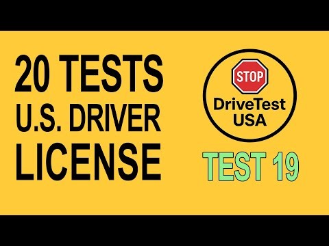 🚦 DMV Practice Test #19 — 2025 Updated Questions to Pass Your Driving Exam
