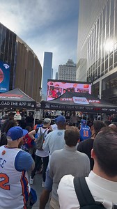 🚨 LIVE BROADCAST‼️🚨 Join Don, Hahn & Rosenberg at Knicks Plaza NOW for a Game 4 Pregame Broadcast! TIME: NOW-6:30PM WHERE: Plaza33 (RIGHT OUTSIDE MSG! 33rd Street between 7th and 8th Avenue) FREE ADMISSION! SPECIAL GUESTS! (John Starks 530P) KNICKS PRIZES & MORE! | ESPN New York