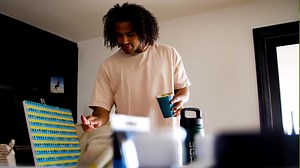 147K views · 950 reactions | "I decided to use my platform to try and raise money." Minnesota Vikings LB Eric Kendricks is selling his paintings to raise COVID-19 relief funds.  | NFL | Facebook