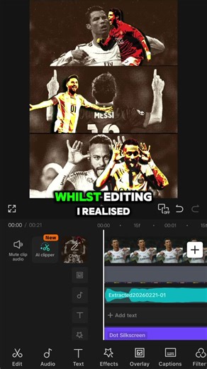 Trending Football Edit Tutorial Using CapCut