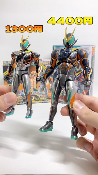 【どう違う⁉️】装動とアクションフィギュアのゼッツカタストロムを比べてみた！#仮面ライダーゼッツ #仮面ライダー