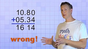 Math Antics Decimal Addition and Subtraction