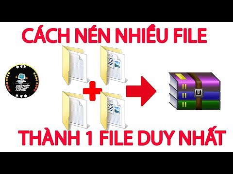 Cách nén nhiều file thành 1 file
