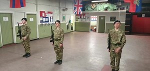 3.4K views · 47 reactions | #Swanley 2 star rifle drill - well done all | Kent Army Cadet Force | Facebook