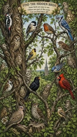 Can You Find All 33 Hidden Birds? 🐦 | Ultimate Bird Puzzle Challenge