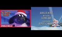 Mix of 2 videos from youtube : timmy time jingles bells