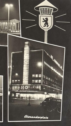Alexanderplatz bei Nach Berlin 50er Anfang 60er Jahre HO Warenhaus
