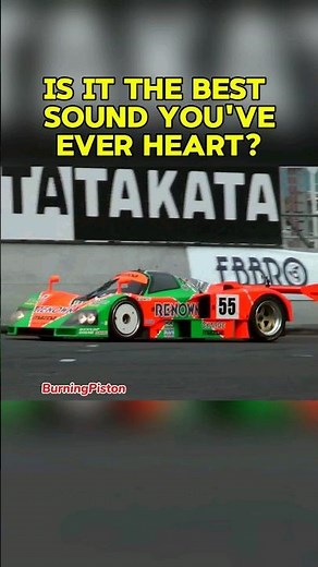 The Best Racing Car Created To Win - Mazda 787B