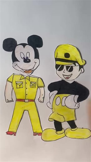 Little Singham Meets Mickey Mouse in Fun Face Swap
