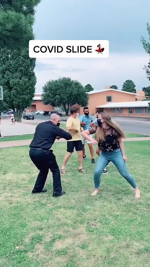 The COVID slide #foryoupage #fyp #4upage #trend #new #catholic #catholicsoftiktok #dance #chacha #chachaslide #trending #covid #mask #christian #fun