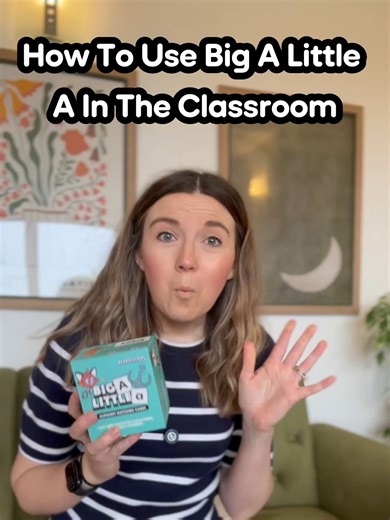 Early years or KS1 teacher looking to stretch their higher ability pupils? Here's how Jess uses Big A Little A to reinforce uppercase and lowercase letters. #MrsWordsmith #Learning #tiktokmademebuylt #teachersoftiktok #learnontiktok