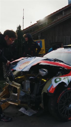 Shaken up and breathless, but ultimately unharmed. Go behind the scenes in the immediate aftermath of Thierry and Martijn’s Sunday shunt on CER in the latest episode of Liaison, live now. 📺 #CER2025 #WRC | Hyundai Motorsport