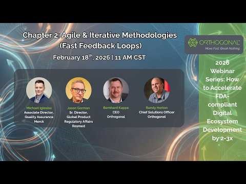 Agile & Iterative Methodologies (Fast Feedback Loops) Webinar