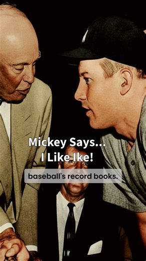 “When Mickey Mantle met the President — August 31, 1956, Griffith Stadium