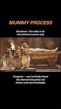 How Egyptians Made Mummies | The Ancient Science Behind Egyptian Mummies